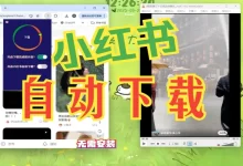 小红书下载插件:谷歌浏览器批量下载图片视频文字工具-老吴虚拟资源网