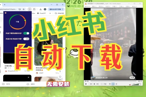 小红书下载插件