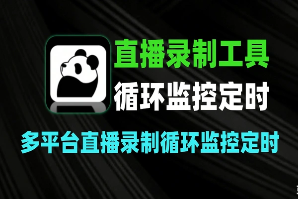 多平台直播录制工具：开源免费 + 循环监控与定时录制-软件资源分享站