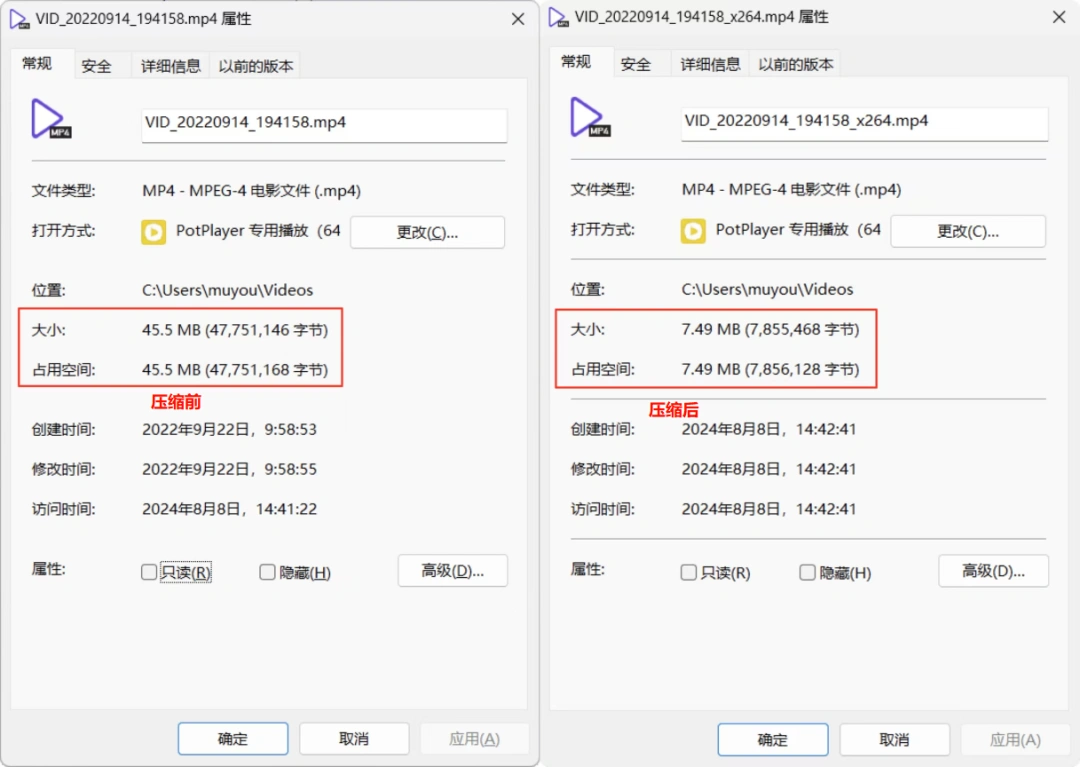 视频压制与字幕封装设置