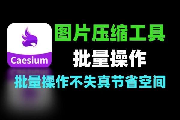 免费超强图片压缩工具：批量操作 + 高效传输不失真-软件资源分享站