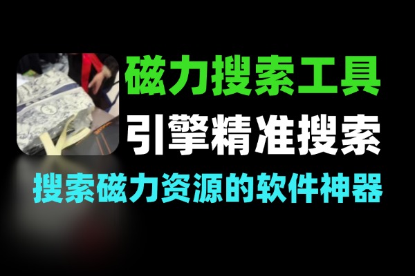 磁力搜索工具：多引擎精准搜索磁力资源的软件神器-软件资源分享站