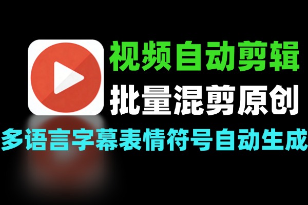 视频批量加文字工具推荐：多语言字幕 + 表情符号自动生成-软件资源分享站