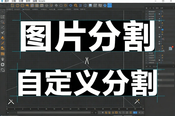 图片分割工具：九宫格切图/自定义分割，支持JPG/PNG/GIF