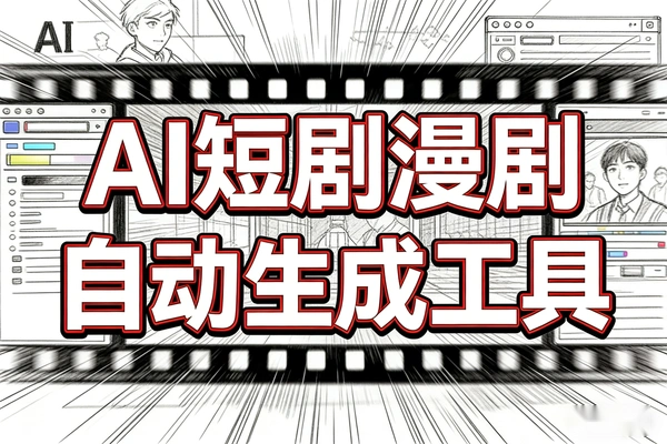 AI短剧漫剧全自动生成工具：一键搞定角色/场景/分镜/成片