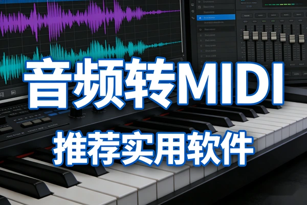 音频转MIDI软件独立程序界面