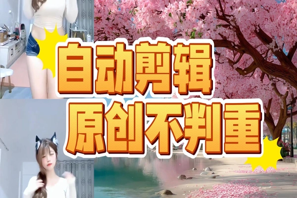批量混剪原创工具：贴纸分割+上下颠倒，提升自有素材原创度-软件资源分享站